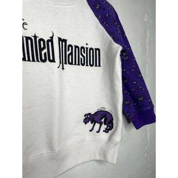 Disney Parks Haunted Mansion Toddler Sweatshirt Size XXS 4/5 - Picture 3 of 8